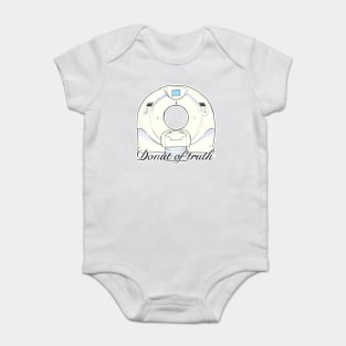 Donut of truth - CT scanner illustration Baby Bodysuit